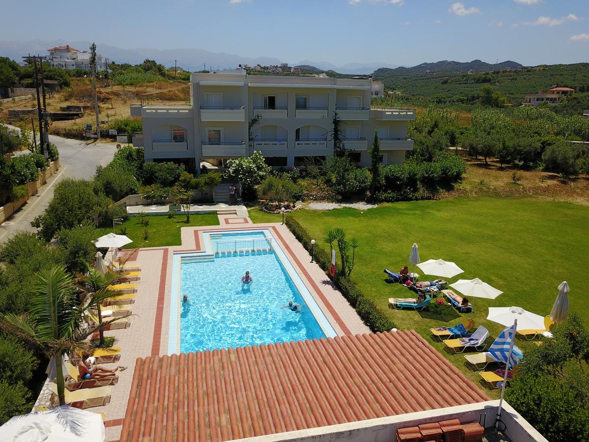 Merabello Apartments Agia Marina  ภายนอก รูปภาพ
