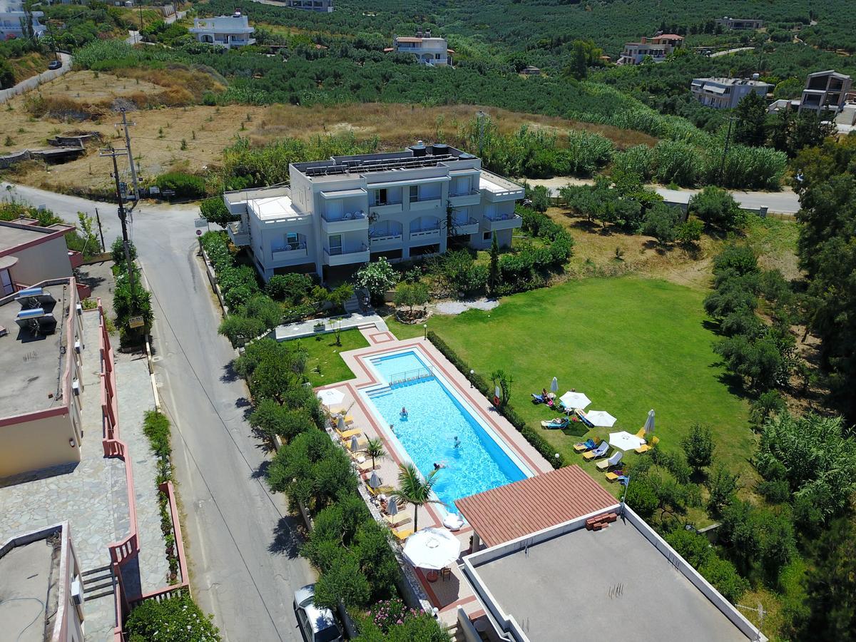 Merabello Apartments Agia Marina  ภายนอก รูปภาพ
