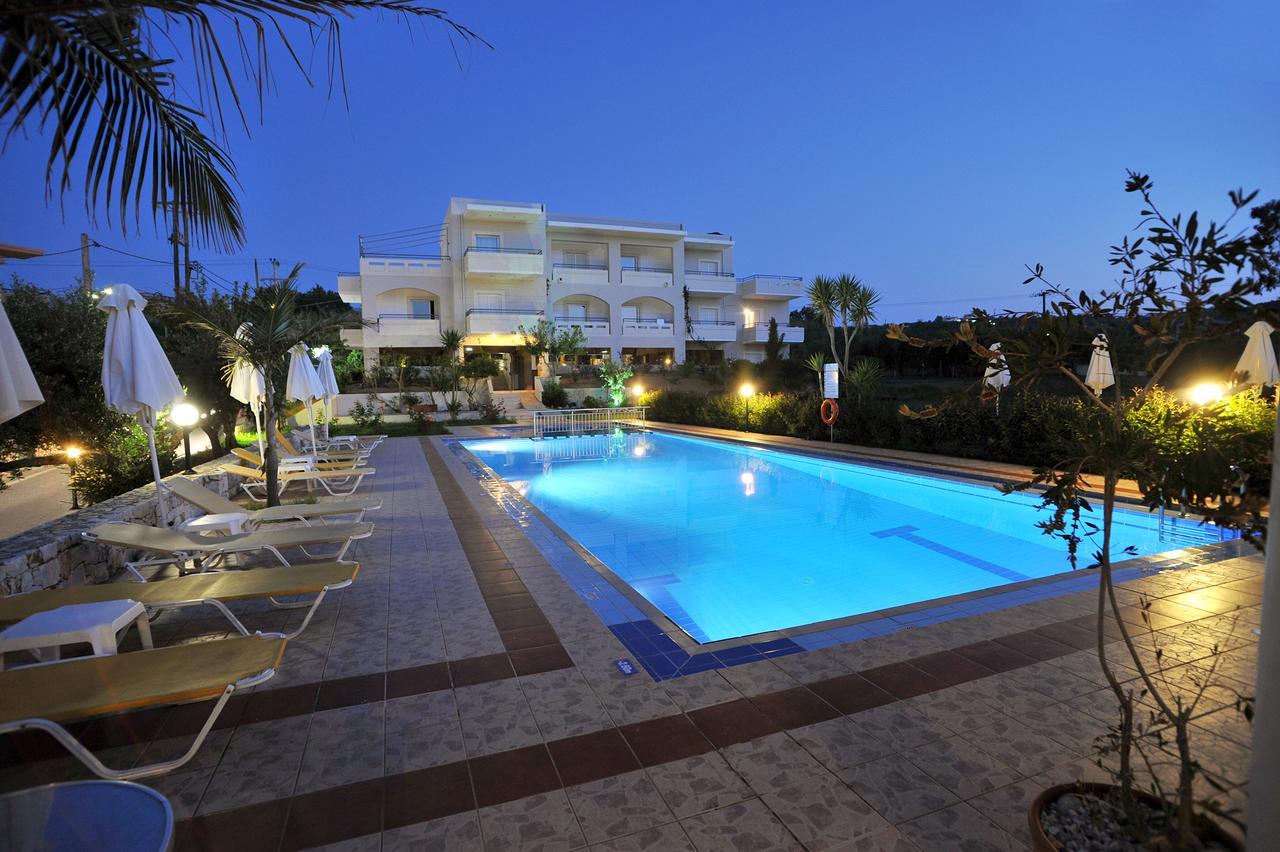 Merabello Apartments Agia Marina  ภายนอก รูปภาพ