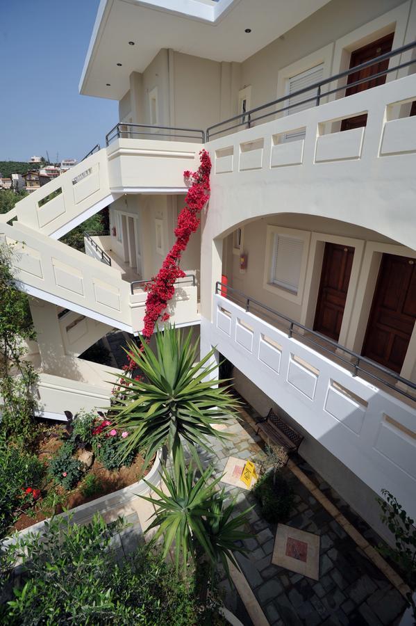 Merabello Apartments Agia Marina  ภายนอก รูปภาพ