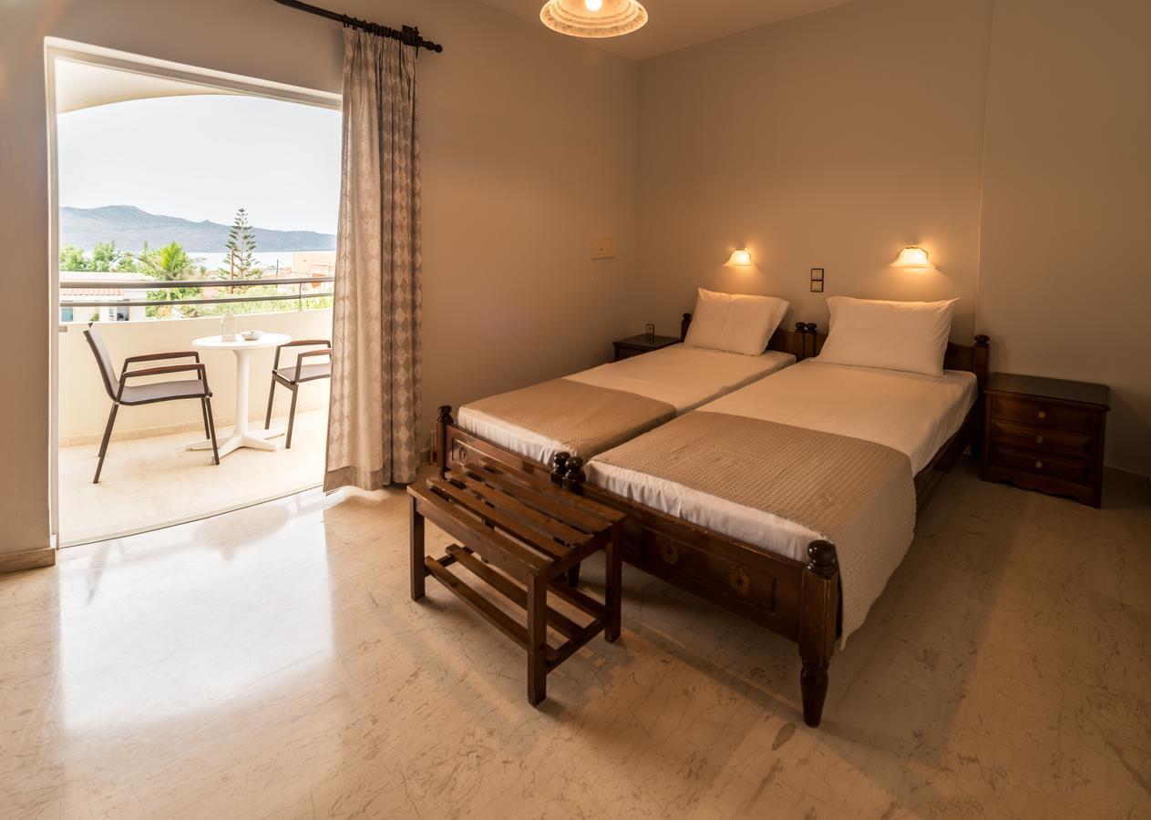 Merabello Apartments Agia Marina  ภายนอก รูปภาพ